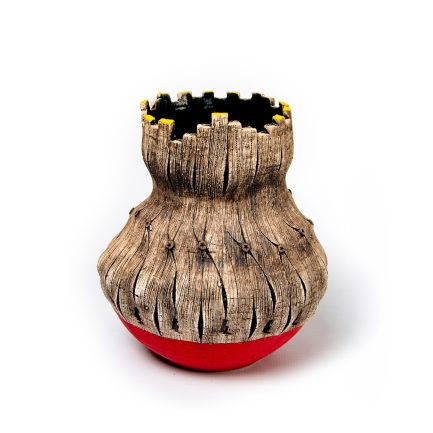 SCARIFIED VASE VS-M-0082