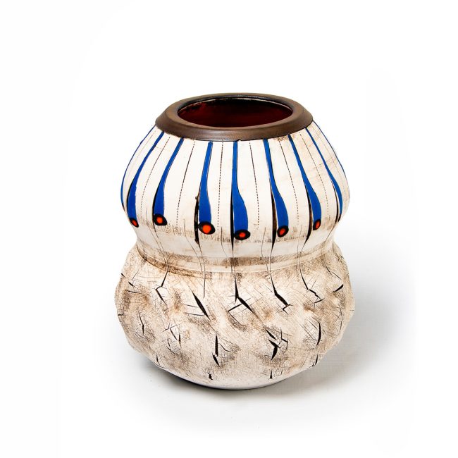 SCARIFIED VASE SC-M-0086