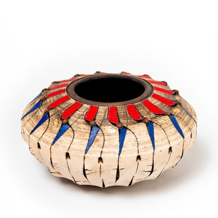 SCARIFIED VASE SC-S-0226