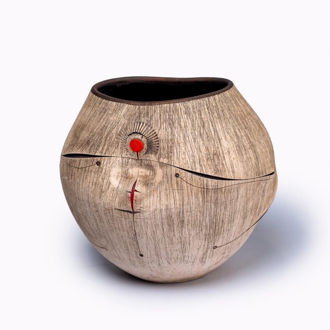 SCARIFIED VASE SC-0241